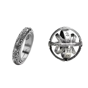 Astronomical Sphere Ring Silver