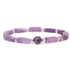 amethyst crystal bracelet